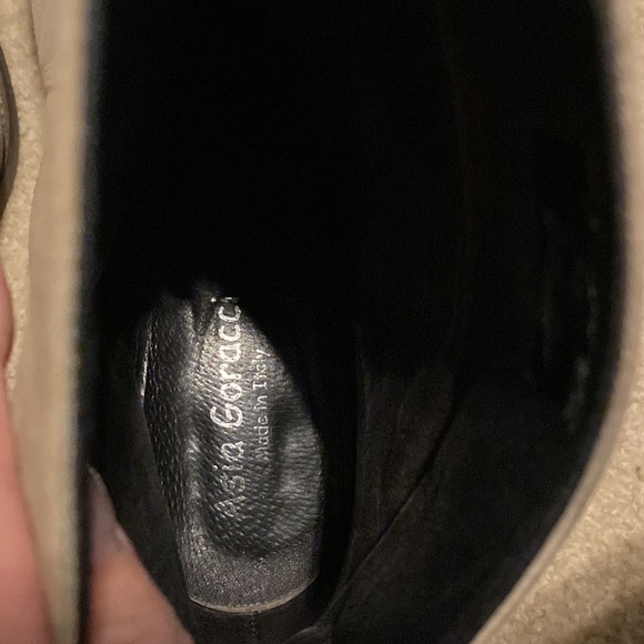 Asia Gortacci Leather Boots size 41 Made in Italy - Picture 8 of 10